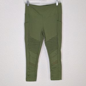 CVG Army Green Moto Capris - M